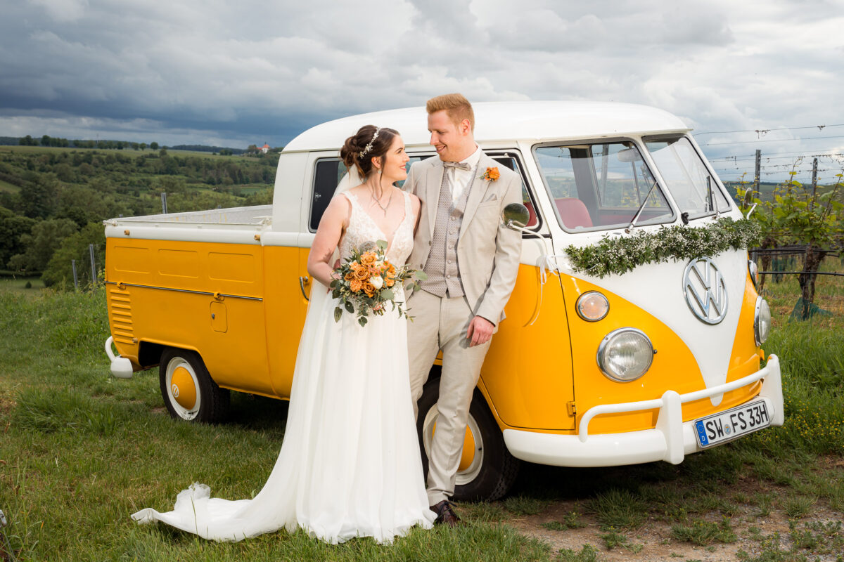 Hochzeit in Volkach bei Würzburg